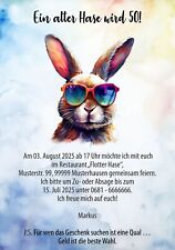 Lustige Einladungskarten