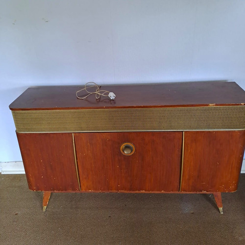 Vintage musiktruhe radio mit - vintage,