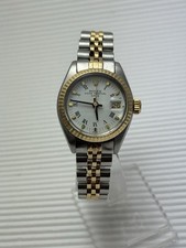 ROLEX OYSTER PERPETUAL DATE  DAMENUHR CAL 2030 EDELSTAHL/18K  BJ UM 1980