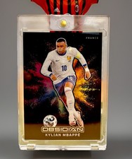 24/25 Panini Obsidian Kylian Mbappe Casehit ??Black Colorblast??