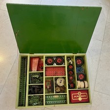 Märklin Metallbaukasten in Holzkiste