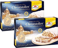 Dresdner Christstollen 2x1kg Dr Quendt Echter  Stollen Ostprodukt  MHD Feb. 2026