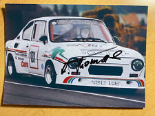 Lothar Thomas Original Autogramm handsigniert Auto Rennfahrer DDR Skoda 130 RS