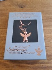  Schlüsselanhänger Schutzengel Engel Metall roségold matt
