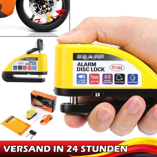 Set motorrad fahrrad schloss - 1,
