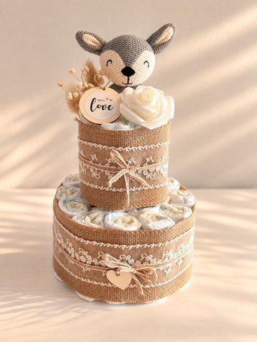 Windeltorte mit greifling - mit,