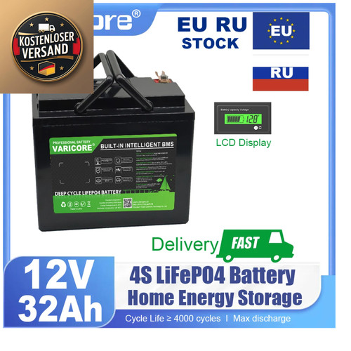 Lifepo4 batterie 4s 8s - 12,8v,