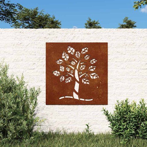 Garten wanddeko baum design - wanddeko, baum-design