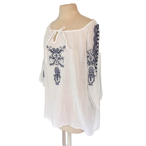 Bluse tunika damen weiß - damen,