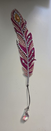 Lesezeichen feder diamant - lesezeichen,,