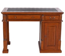 Schreibtisch Mahagoni Computertisch Massivholz Home Office PC Tisch Schreibmöbel