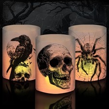 12 Windlicht Tischdeko