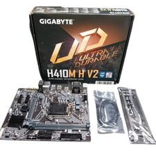 GIGABYTE H410M H V2 Mainboard - Unterstützt Intel Core Prozessoren 10th CPUs, up