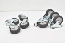 STEINCO - 8er Set Lenkrollen 75mm - 4x mit Bremse & 4x ohne - Unbenutzt - Neuwer