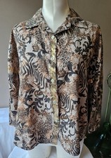 Damen Bluse Blumendruck