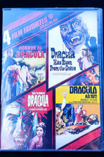 4 Dracula-Filme Hammer Studios,  Christopher Lee