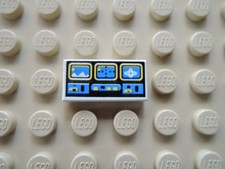 Lego 1 x Fliese 3069bp61 weiß