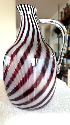 Schwere glas vase - vase, -hessen