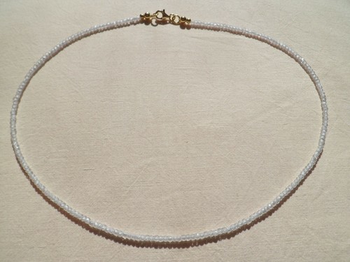 Feine halskette mit zirkonia - feine,