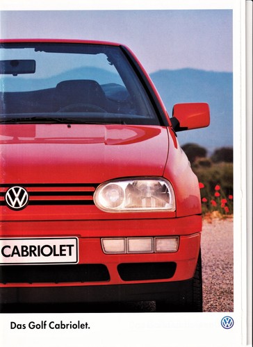 Golf cabriolet 1995 - vw,