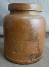 alter Steintopf Krumeich's Conservenkrug DRGM 3/4 Liter