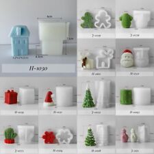 Kerzengießform Silikon Kerzenform Kerze Gießformen Verschiedene Formen DIY Xmas