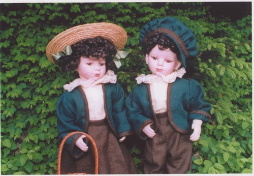 Puppenmode leinen jacke und - puppenmode,