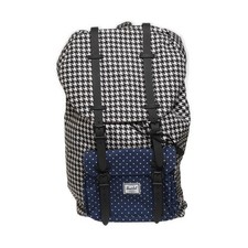 Herschel, Rucksack, Unisex (Erwachsene), Polyester, Schwarz/Blau/Weiß, 30 -iuF