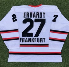Rare Eintracht Frankfurt Lions Lowen Eishockey Trevor Erhardt Eishockey Trikot