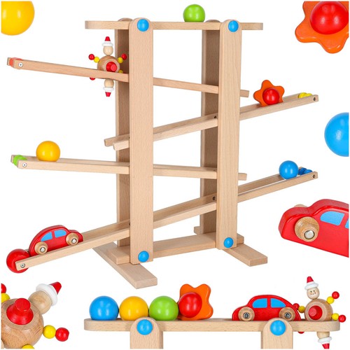 Montessori xxl holzkugelbahn - montessori,