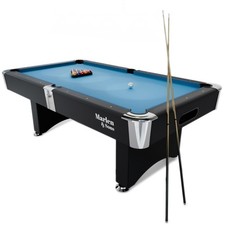 Marlen & Sons CueMaster Billardtisch 6/8/9FT mit Auto-Kugelrückführung