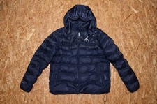 NIKE Jordan Air Daunenjacke Jacke Kapuze  Männer schwarz - Gr. L