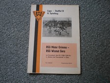 Programm    Wismut  Gera     -