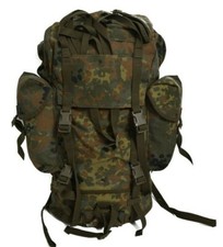 Original BW Bundeswehr Rucksack, Kampfrucksack flecktarn