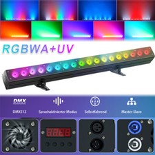 18 LED RGBWA+UV DMX Wall