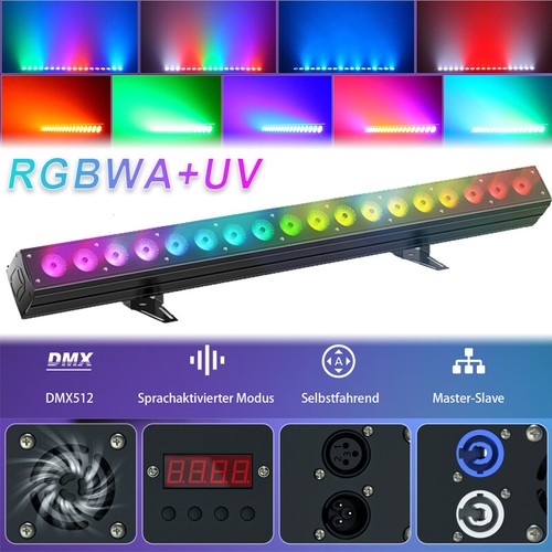 Led rgbwa dmx wall - rgbwa+uv,
