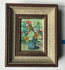 Miniatur Ölgemälde auf Holz