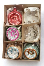 Christbaumschmuck 4st Kugeln Lauscha Kugeln Christbaumkugeln Weihnachtskugeln