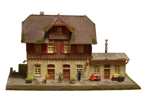 Bahnhof landbahnhof 87 - h0,
