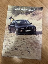 Prospekt brochure BMW 3er E30 MK Motorsport # M3 R A R
