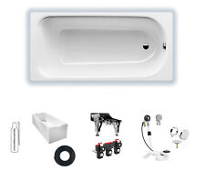 Badewanne Kaldewei Saniform Plus 1600 x 750 Stahlbadewanne weiß 112500010001