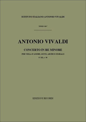 Concerto per viola amore e - concerto,