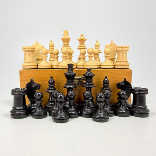 Schachfiguren teilig holz - schachfiguren,