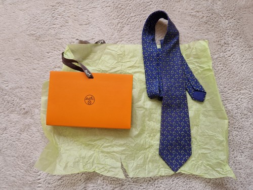 Hermes herren krawatte seide - krawatte,