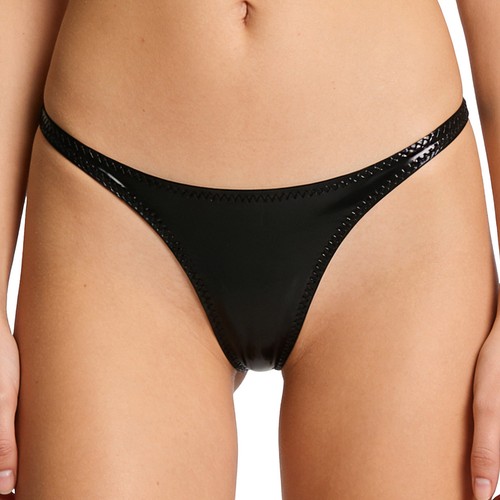 String tanga damen wetlook - tanga,