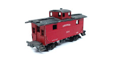 Tenshodo ? Caboose Virginian 300 C10 US NYC Güterwagen Guss alt 1:87 H0