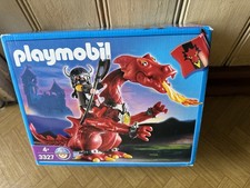 Playmobil 3327 Roter Drache Knights Feuerdrache Rot Drachenritter 