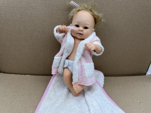 Laura lee wambach resin puppe - resin,
