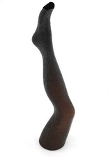 ♥Schlankstütz Glitzer Strumpfhose schwarz mit Stützpanty 40DEN XL 46/48 ♥