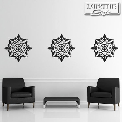 Wandtattoo ornament rosette - wandtattoo,